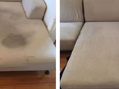 Fabric Couch Cleaned By Our Experts