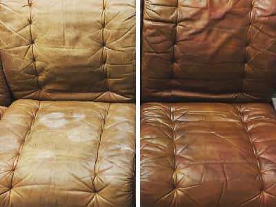 Leather Upholstery Cleaning Service